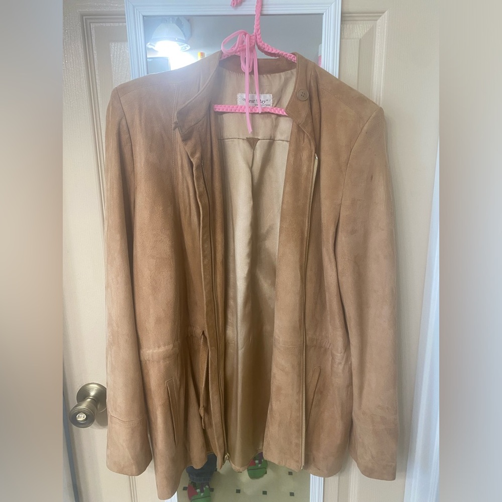 Woman’s West Bay sports leather jacket